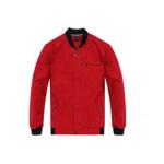 Various Color Durable Work Coats Jackets Ribbed Cuffs , Men's Bomber Jackets for sale