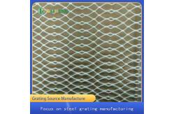 China Corrosion Resistant Rhombic Decorative Wire Mesh Panels Customized supplier