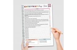 China Academic Usage Scenario Spiral Hardcover Notebook with High Durability Cover supplier