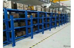 China Custom Injection Molding Molds Storage Roll Out Pallet Rack Height Adjustable supplier