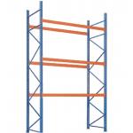 Durable Q235B Steel Industrial Storage Rack Customized Height / Width for sale
