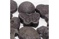 China Blue Gray Gently Exfoliating Konjac Sponge Soft Facial Cleansing Sponge supplier