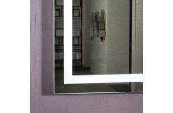 China Living Room Illuminated Rectangle Shaving Shower Room Bathroom Mirrors With Touch Switch supplier