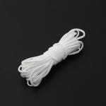 Curtains Masks Rubber Webbing 6mm Thin Elastic Cords for sale