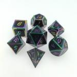 Fancy Dice Set Odorless Polyhedral For Collection Beautiful for sale