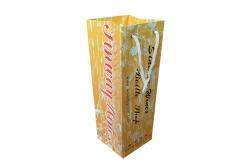 China Custom Personalised Wine Bottle Paper Bags Packaging With Design Printing supplier