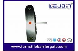 China Semi Automatic Tripod Turnstile Gate Stainless Steel With Controller / RFID Reader supplier