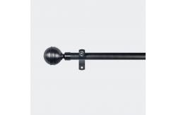 China Customizable Aluminum Curtain Rod Set R Shaped Curtain Single Bracket supplier