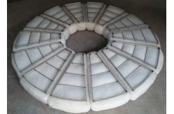 China Wire Mesh Pad Gas Liquid Separator Average Sections HL-Donut Band supplier