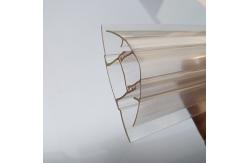 China Customizable Lightweight Polycarbonate Sheet Connector H And U Profile supplier
