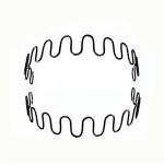 Customized Metal Sofa Zig Zag Spring , 16mm-25mm Wide Replacement Couch Springs for sale