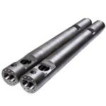 Bimetallic Parallel Twin Screw Barrel For Plastic Extruder Machine for sale