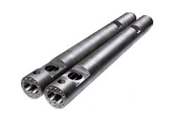 China Bimetallic Parallel Twin Screw Barrel For Plastic Extruder Machine supplier