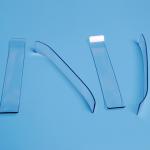 Brown Black Custom Polycarbonate Sheets Polycarbonate Plastic Parts for sale