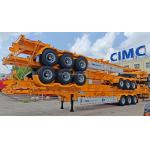 CIMC 2 Axle 3 axle 20FT 40ft Skeletal Container Skeleton Trailer Chassis Semi Trailer for sale