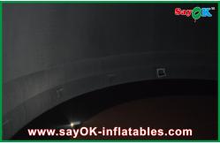 China Portable Inflatable Planetarium , 210D Oxford Cloth Black Inflatable Dome Tent supplier