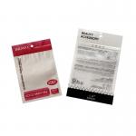 Electronic Packaging Clear Front Plastic Ziplock Bags Made Of OPP / CPP Material Structure