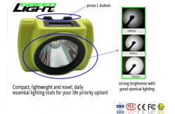 China Super Bright Rechargeable LED Headlamp Explosion Proof 6.8Ah Li - Ion Battery supplier