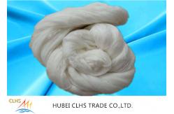 China Smooth Surface Hank Semi Dull Polyester Yarn 40 / 2 50 / 3 Good Elasticity supplier