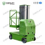 9m Hydraulic Lift Platform Self Propelled Aluminum Aerial Work Platform Double Mast for sale