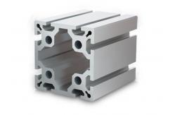 China Industrial Aluminium Frame Material Brackets , T Track V Slot Extrusion Aluminium Profile supplier