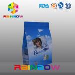 Customized Resuable Snack Packaging Bags With Flat bottom And k for sale