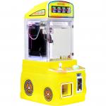 Yellow Customized Mini Claws Commercial Coin-operated Plush Toy Arcade Game