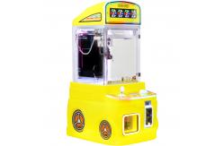 China Yellow Customized Mini Claws Commercial Coin-operated Plush Toy Arcade Game supplier