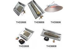 China Manual Temperature Adjustable Gas Brooder Heater For Chick House supplier