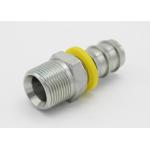 Hydraulic Hose Connector Types Socketless Hose Fitting With NPT Male Thread ( 15610 ) for sale