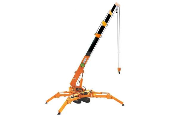 Yanmar Diesel Engine Electric Mini Spider Crane 3 Ton Load Capacity