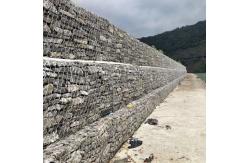 China Q195 Q235 Galfan Wire Mesh Sack Gabion Mattress 4x1x1 supplier