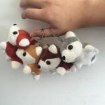PP Cotton Filling Plush Keychain Toys Machine Washable 7 * 9 * 6 . 5CM for sale