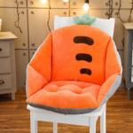 Smooth Feeling One Piece Seat Cushion Cartoon Style Easy Carrying 75 * 60CM