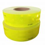 Reflective Fluorescent Yellow Lime Green High Intensity Diamond Grade Prismatic Reflective Tape For Truck for sale