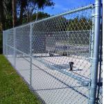 Zinc Coated 10 Gauge Chain Link Fencing 6ft 8ft 15m Roll for sale