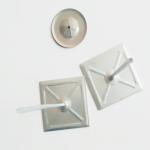 3mm Diameter Metal Insulation Stick Pins With Self Adhesive Base For Hvac System for sale