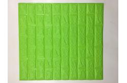 China Yellow 3d Pe Foam Wall Stickers Decoration Use supplier