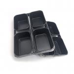                  Rk Bakeware China-600g Nonstick 4 Straps Farmhouse White Sandwich Bread Pan              for sale
