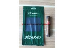 China Black Green Printed Five Cigar Humidor Bags supplier