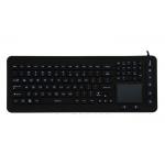 Adjusted Backlight Washable Medical Keyboard EN55022 100mA USB
