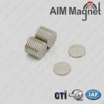High Permanence High Power Magnets D8x2mm N52 Zinc coating for sale