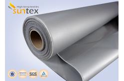 China 34 Oz Silicone Coating Fabric For High Temperature Removable Pads supplier