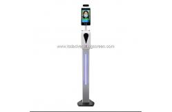 China Android 5.1 Stand Height 110cm Face Recognition Infrared Thermometer supplier