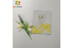 China Moisture Proof Cosmetic Packaging Bag Plastic Aluminum Foil Glossy Printing Surface supplier