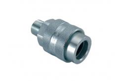 China Clamping Systems Threaded Quick Connect , Hydraulic Quick Release Coupling supplier