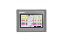 China DIN Rail Integrated HMI PLC Passive NPN Input RS485 PLC HMI Panel supplier