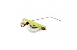China Aluminum Alloy Door And Window Sliding Screen Pulley With Abalone Wheel supplier