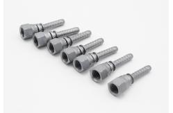 China Custom Made Hose Connector JIC-04 Hydraulic Hose Fitting Zinc nickel Plated supplier