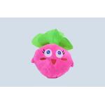 Pink Smile Carrot Plush Toy , Mini Size Stuffed Carrot Toy For Babies for sale